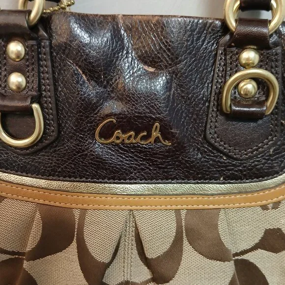 Vintage Coach Satchel & Wallet🤎